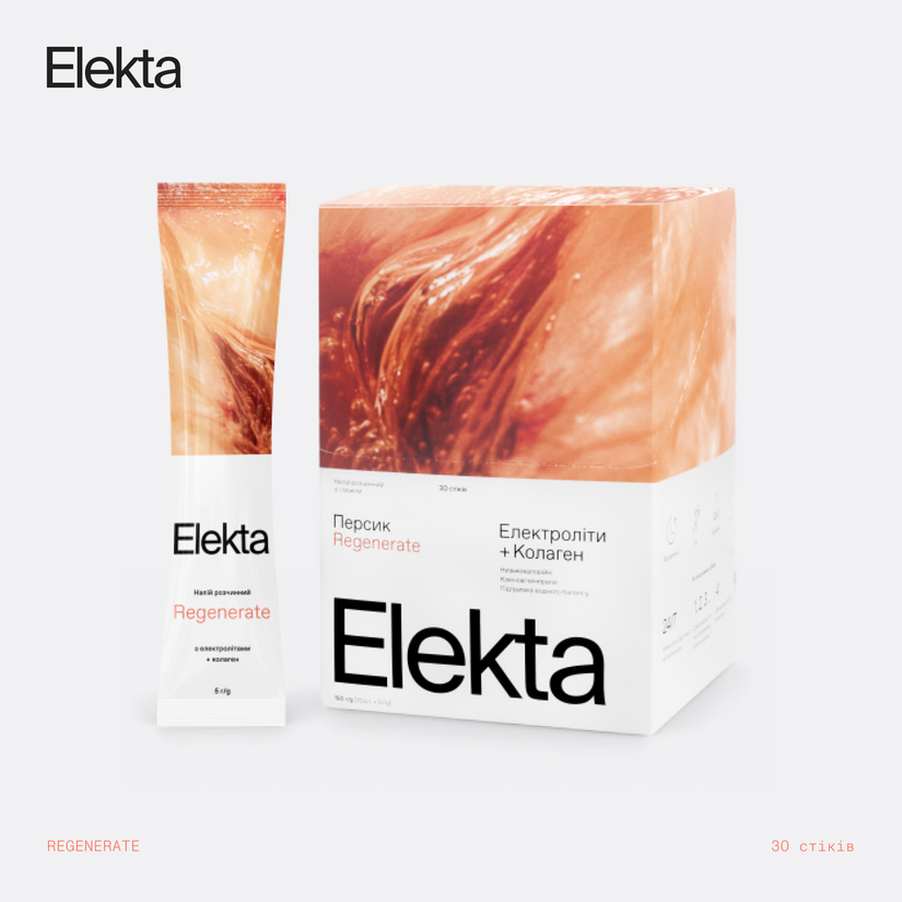 Електроліти Elekta Regenerate Hydration (30)