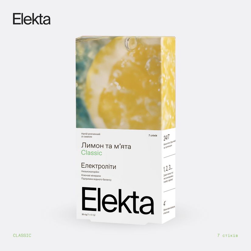 Електроліти Elekta Classic Hydration
