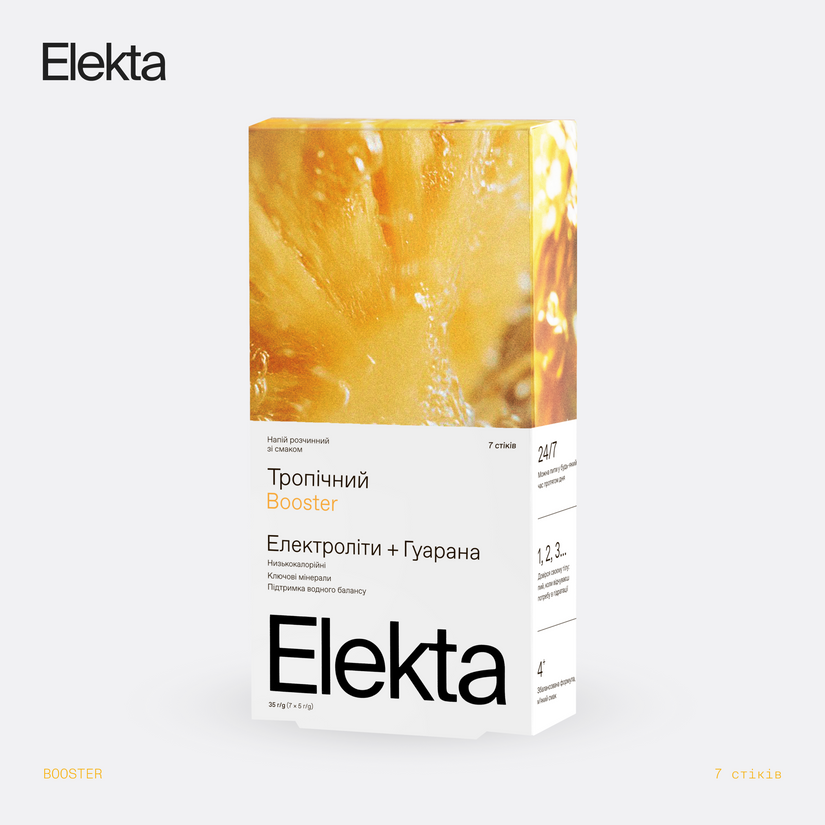 Електроліти Elekta Booster Hydration