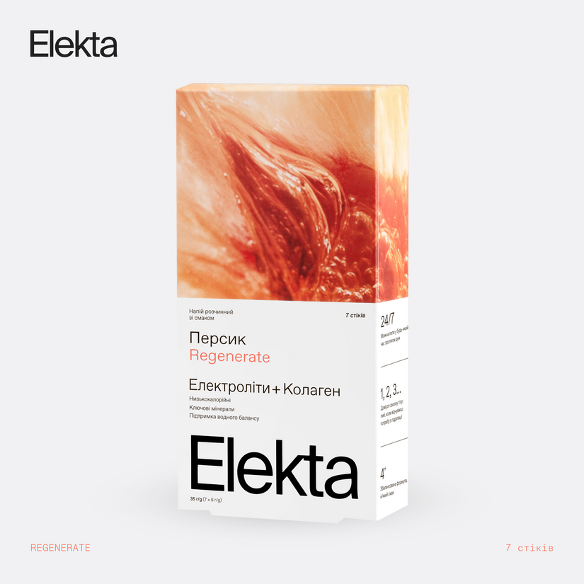 Електроліти Elekta Regenerate Hydration