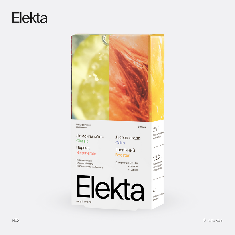 Електроліти Elekta Mix Hydration